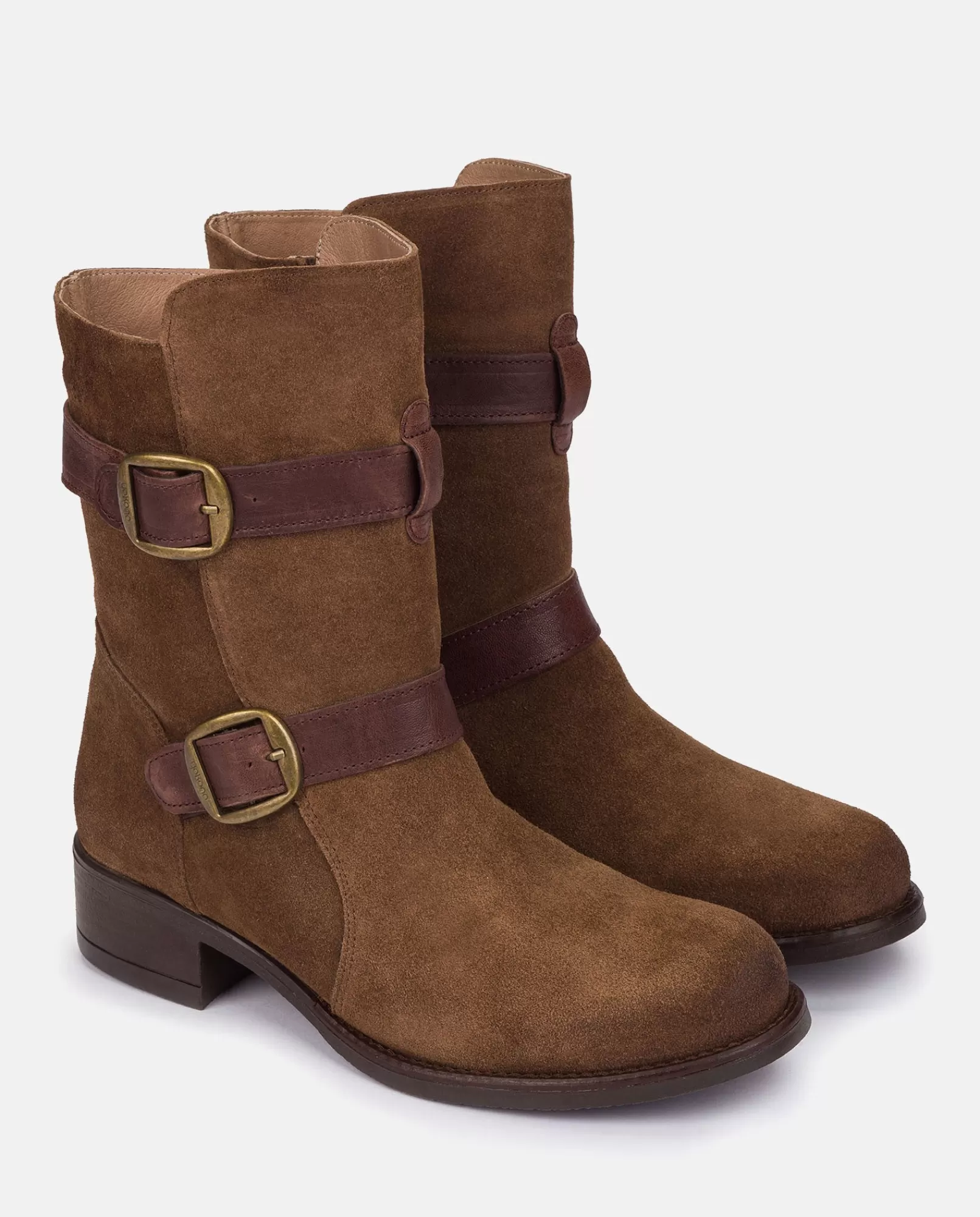 New Yokono Botín Plano MONS-003 MARRON