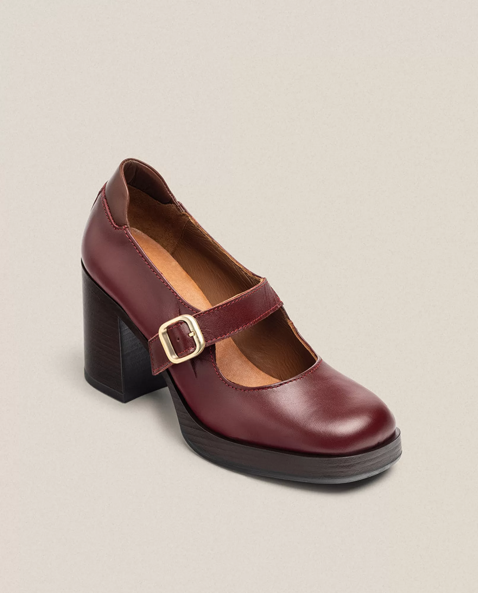 Hot Yokono Zapato De Tacón KOLIN-010 Burdeos